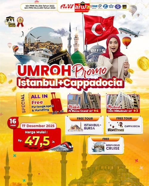 UMROH PROMO PLUS TURKI