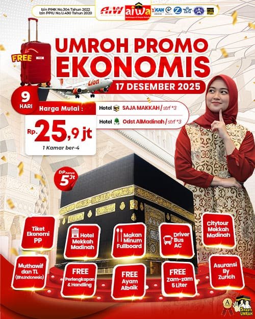 UMROH EKONOMIS AKHIR TAHUN