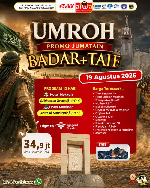 umroh plus badar