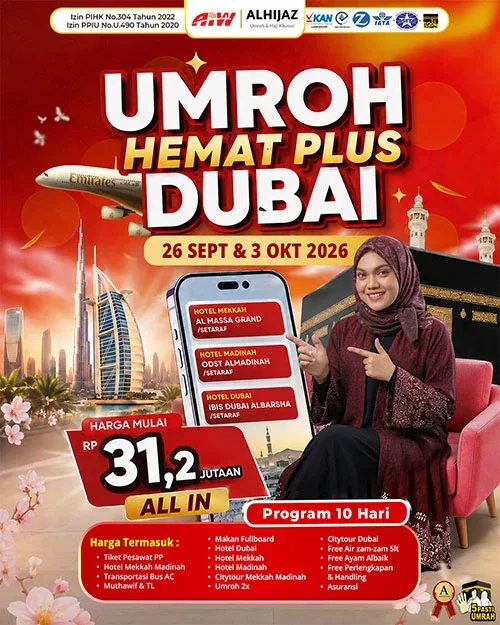 UMROH HEMAT PLUS DUBAI
